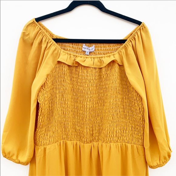 Piper & Scoot Carly Ruffle Smocked Maxi Dress - Picture 4 of 6